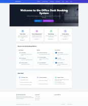 DeskEase Pro – Desk Meeting Room Booking Screenshot 1