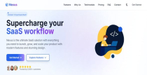 Nexus - SaaS Landing Page Template Screenshot 2