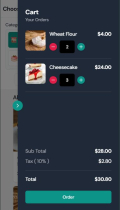 Responsive POS System Screenshot 1
