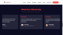 Modern Agency Portfolio HTML Template Screenshot 6